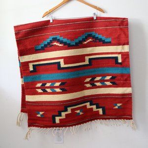 Mexican Handmade Woven Rug Wall Decor